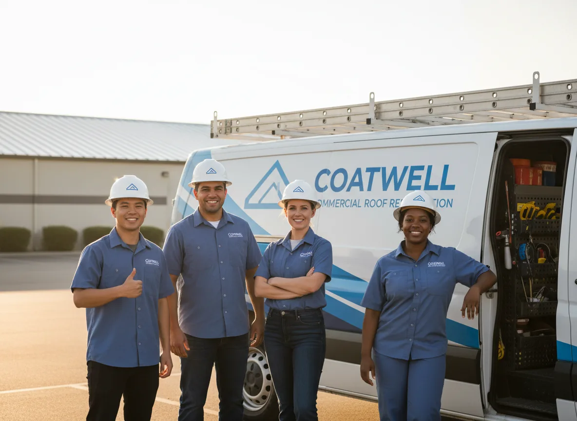 Commercial roof coating company in Norwood, PA
